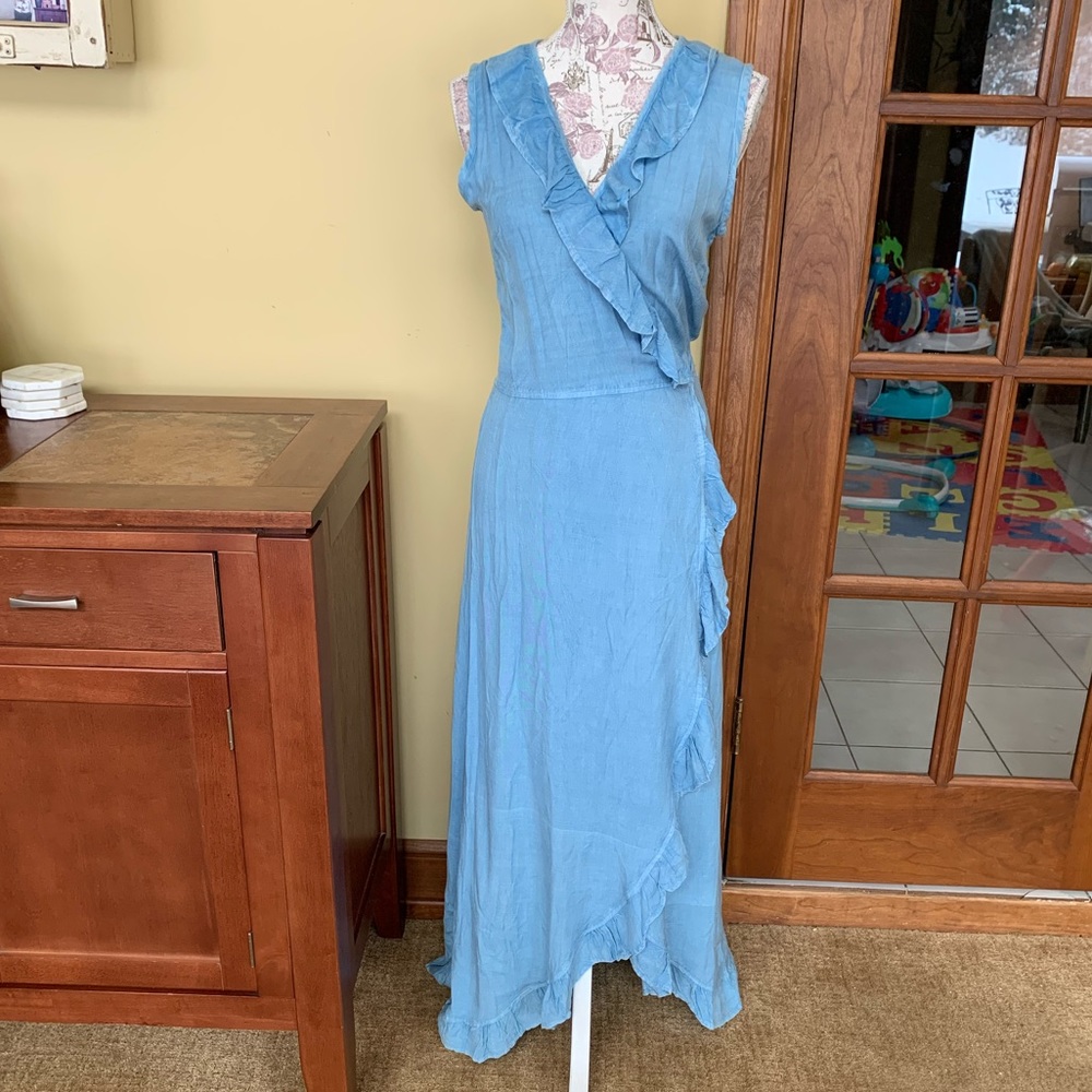 Style Envy Ruffle Wrap Dress